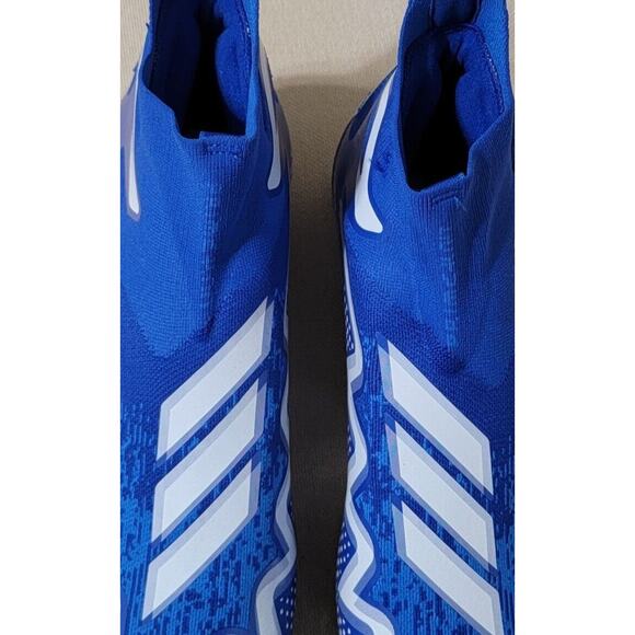 Adidas SM Freak Ultra 21 Laceless Blue/White Football Cleat Men Size 12.5 GZ0468